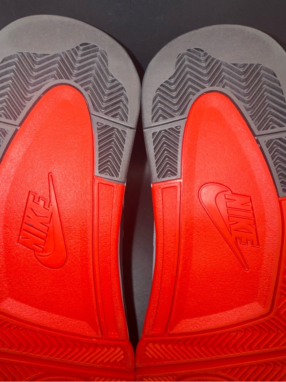 Nike White and Red Air Flight Sneakers - Picture 10 of 10